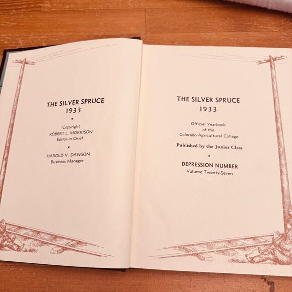 The 1933 Silver Spruce  Colorado Agricultural College Yearbook - Picture 5 of 5